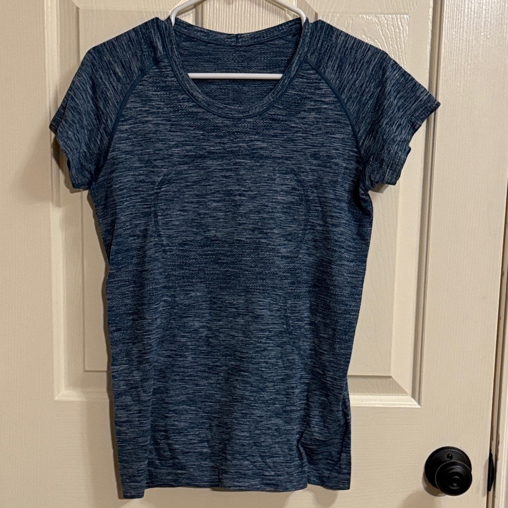 Lululemon Swiftly Tech, Heathered Green, 10